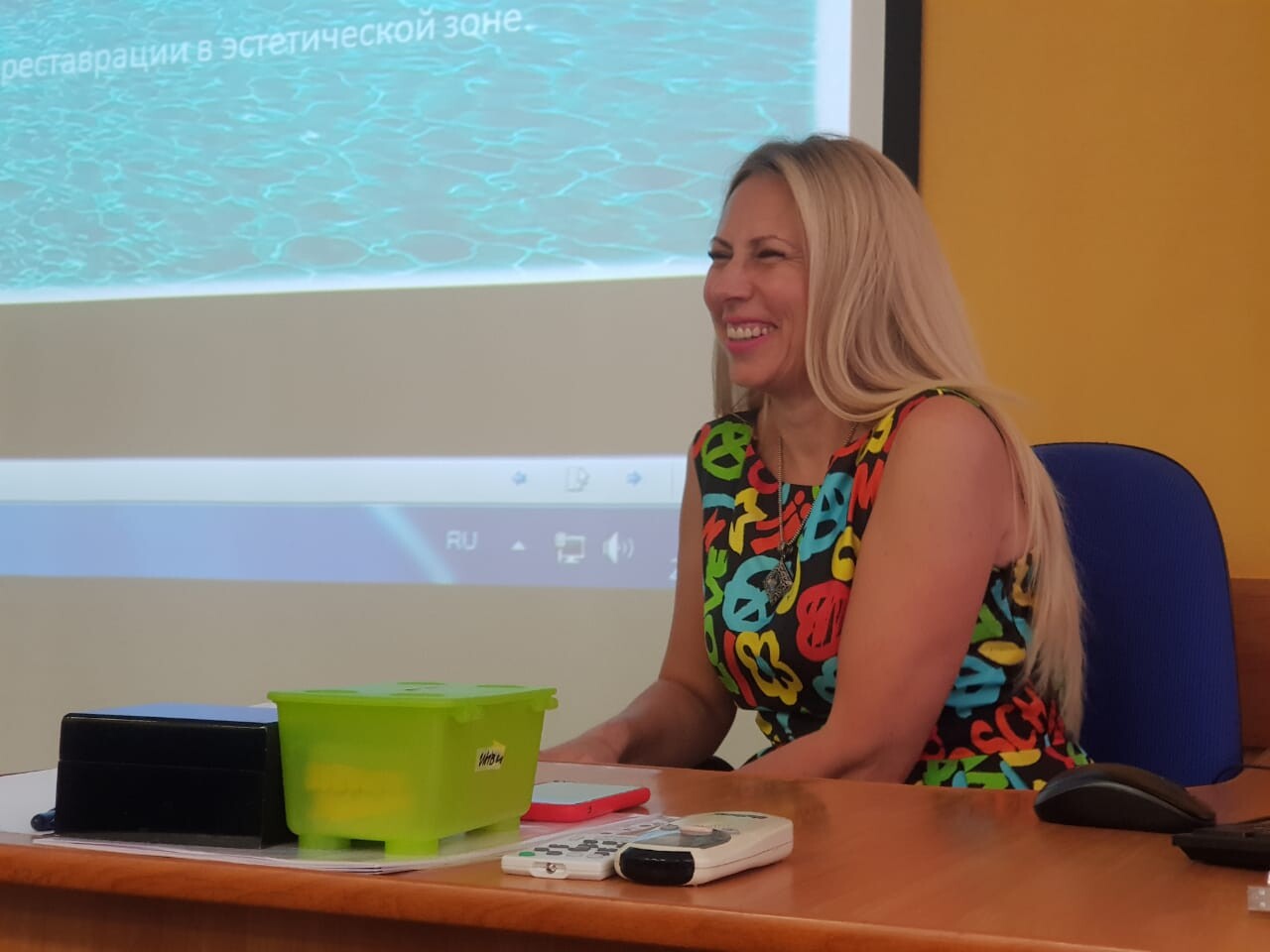 Лекция Марии Заитовой В Учебном центре «Вероника» на тему «Элайнеры»